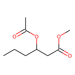 Methyl hexanoate, 3-acetoxy