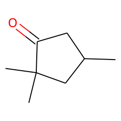 Cyclopentanone, 2,2,4-trimethyl-