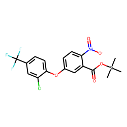 Trimethylsilyl 5-[2-chloro-4-(trifluoromethyl)phenoxy]-2-nitro-benzoate