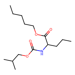 L-Norvaline, N-isobutoxycarbonyl-, pentyl ester