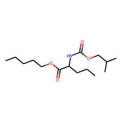 l-Norvaline, N-isobutoxycarbonyl-, pentyl ester