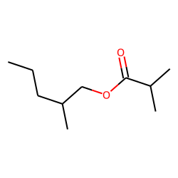 Propanoic acid, 2-methyl-, 2-methylpentyl ester