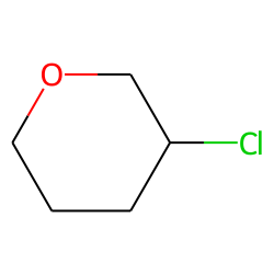2H-Pyran, tetrahydro, 3-chloro, # 1