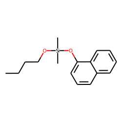 Silane, dimethyl(2-naphthoxy)butoxy-