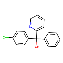 Phenyl-(4-chlorophenyl)-(2-pyridyl)carbinol