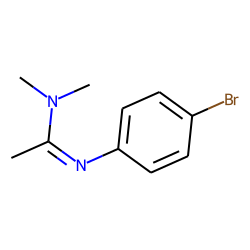 N'-(4-bromo-phenyl)-N,N-dimethyl-acetamidine