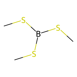 Thioboric acid (H3BS3), trimethyl ester