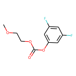 Carbonic acid, 2-methoxyethyl 3,5-difluophenyl ester