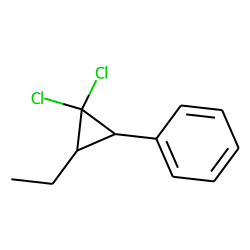 Cyclopropane, 1,1-dichloro-2-ethyl-3-phenyl