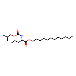 l-Norvaline, N-isobutoxycarbonyl-, dodecyl ester