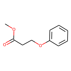 Propanoic acid, 3-phenoxy-, methyl ester