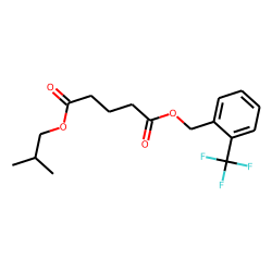 Glutaric acid, isobutyl 2-(trifluoromethyl)benzyl ester