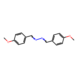 Benzaldehyde, 4-methoxy-, [(4-methoxyphenyl)methylene]hydrazone