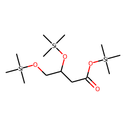 Butanoic acid, 3,4-bis[(trimethylsilyl)oxy]-, trimethylsilyl ester
