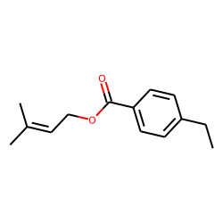4-Ethylbenzoic acid, 3-methylbut-2-enyl ester