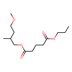 Glutaric acid, 4-methoxy-2-methylbutyl propyl ester