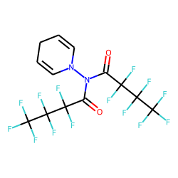 N-Nitrosopiperidine, HFBA-derivative