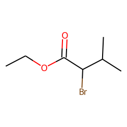 Butanoic acid, 2-bromo-3-methyl-, ethyl ester