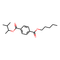 Terephthalic acid, 3-methylbut-2-yl pentyl ester