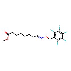 8-Oxaoctanoic acid, PFBO, methyl ester