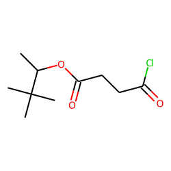 Succinic acid, monochloride, 3,3-dimethylbut-2-yl ester