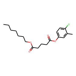 Glutaric acid, 4-chloro-3-methylphenyl heptyl ester