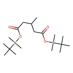 Pentanedioic acid, 3-methyl-, bis(tert-butyldimethylsilyl) ester