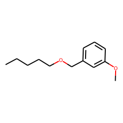 (3-Methoxyphenyl) methanol, n-pentyl ether