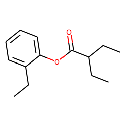 2-Ethylbutyric acid, 2-ethylphenyl ester