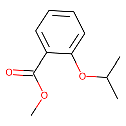 Benzoic acid, 2-(isopropyl)oxy-, methyl ester