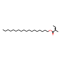 (Octadecyl E)-2-methylbut-2-enoate