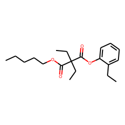 Diethylmalonic acid, 2-ethylphenyl pentyl ester
