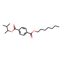Terephthalic acid, heptyl 3-methylbut-2-yl ester
