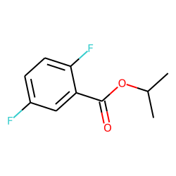2,5-Difluorobenzoic acid, isopropyl ester