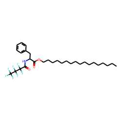 l-Phenylalanine, n-heptafluorobutyryl-, heptadecyl ester