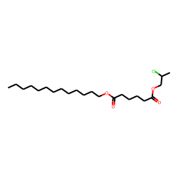 Adipic acid, 2-chloropropyl tridecyl ester