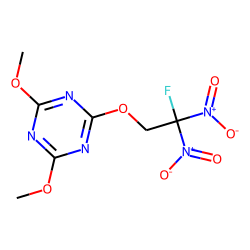 2,4-Dimethoxy-6-(2-fluoro-2,2-dinitroethoxy)-1,3,5-triazine