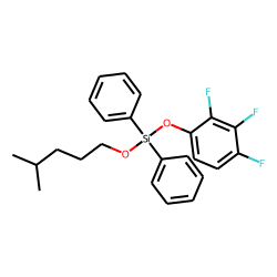 Silane, diphenylisohexyloxy(2,3,4-trifluorophenoxy)-