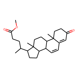 Methyl chol-4,6-dien-3-one-24-oate