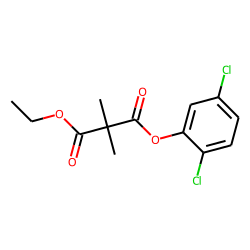 Dimethylmalonic acid, 2,5-dichlorophenyl ethyl ester