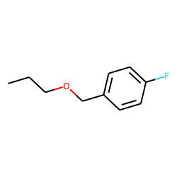 (4-Fluorophenyl) methanol, n-propyl ether