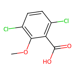 Benzoic acid, 3,6-dichloro-2-methoxy-
