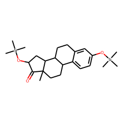 16B-Hydroxyoestrone, TMS