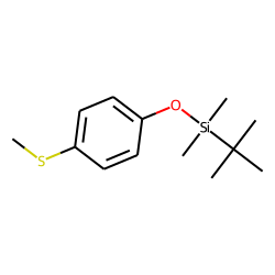 4-(Methylmercapto)phenol, tert-butyldimethylsilyl ether