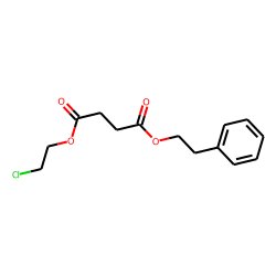 Succinic acid, phenethyl 2-chloroethyl ester