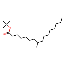 Hexadecanoic acid, 8-methyl, trimethylsilyl ester