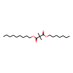 Dimethylmalonic acid, heptyl nonyl ester