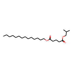 Glutaric acid, isobutyl tetradecyl ester