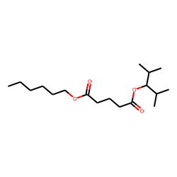 Glutaric acid, 2,4-dimethylpent-3-yl hexyl ester