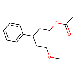 Acetic acid, 5-methoxy-3-phenylpentyl ester